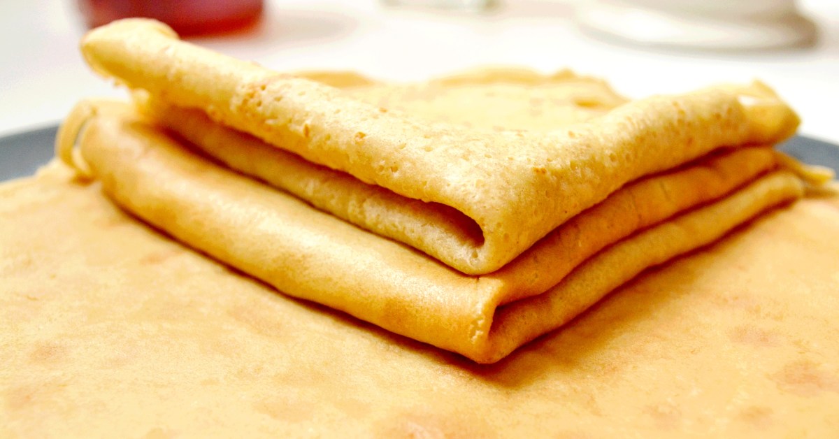 Crêpes parfaites – à la farine complète – Les Cookines