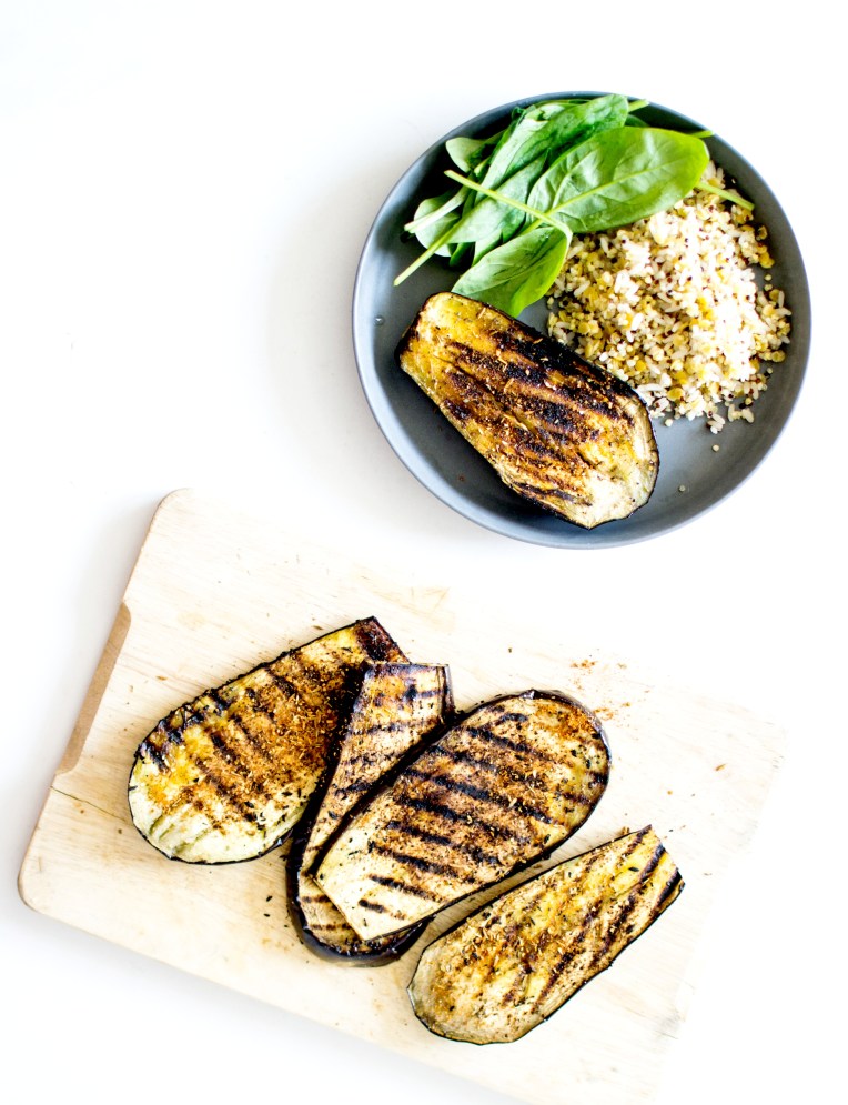 aubergines grillées au miel 2