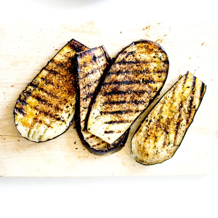 aubergines grillées au miel 5