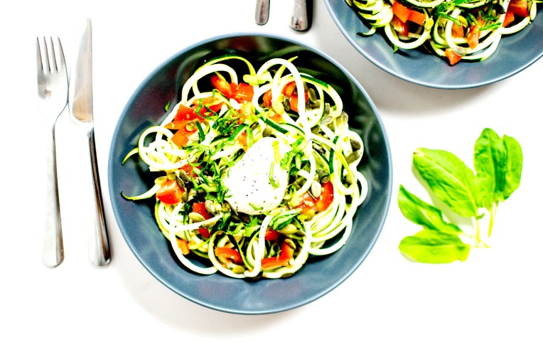 salade de tagliatelles de courgettes 1
