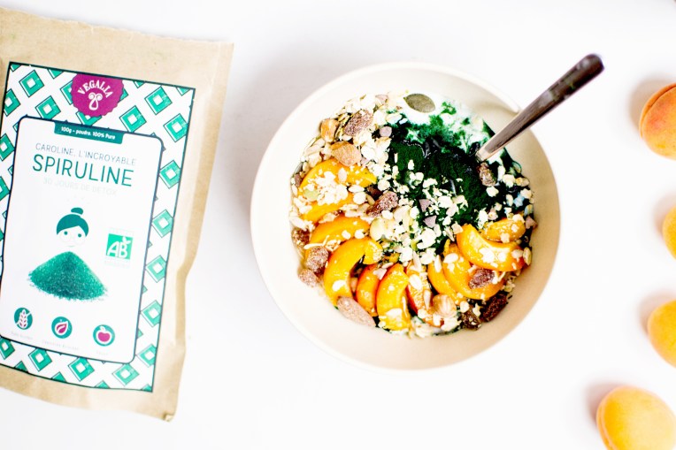 spiruline yaourt abricot mueslie 2