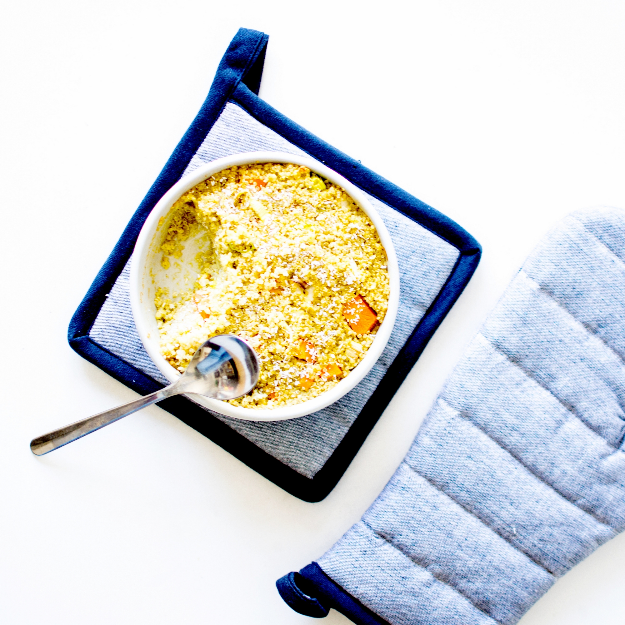clafoutis de quinoa lait de coco 4