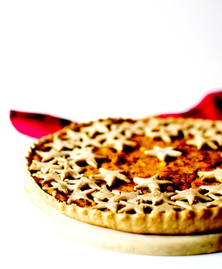 tarte salée potimarron chataîgnes graines 2