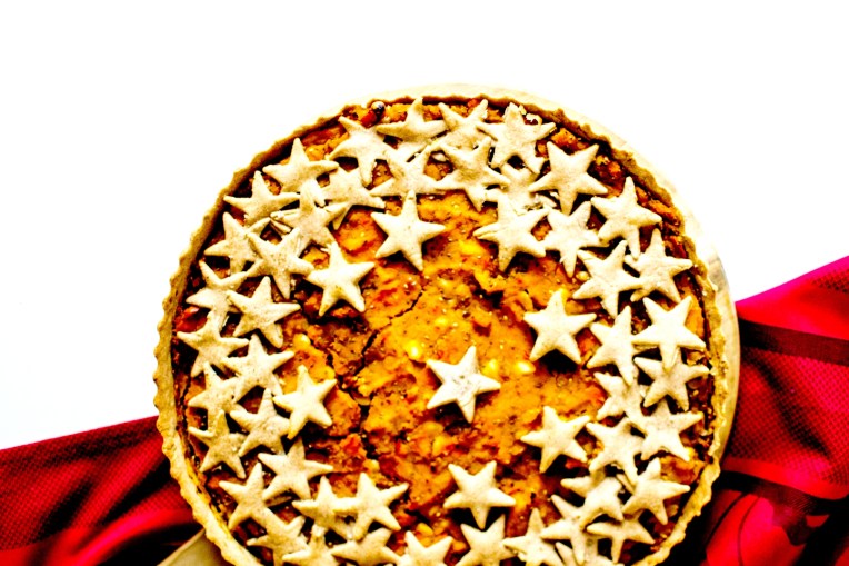 tarte salée potimarron chataîgnes graines 4