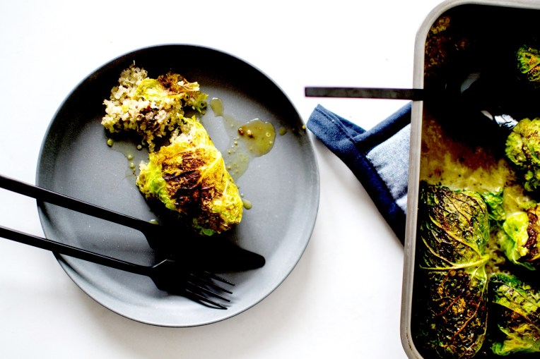 chou farci quinoa coco curry 6