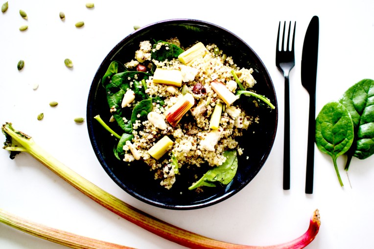 salade quinoa rhubarbe 4