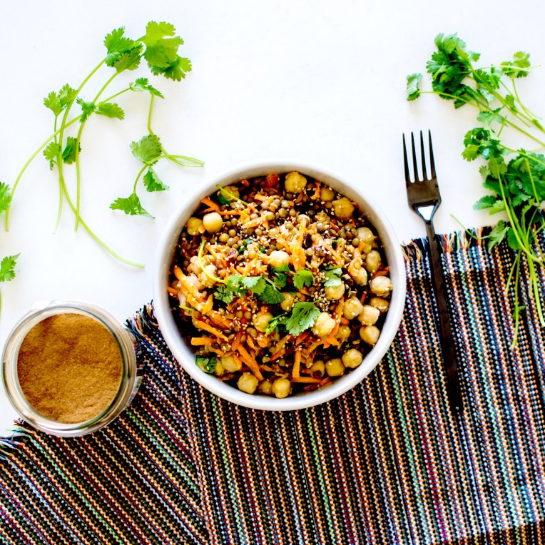 salade orientale lentilles 1