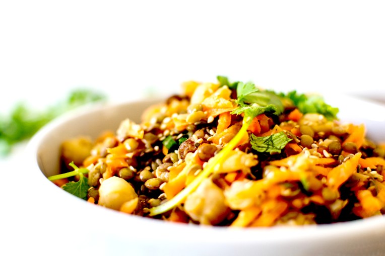 salade orientale lentilles 8