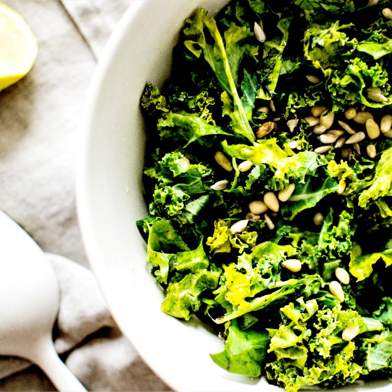 Salade kale mariné (4)