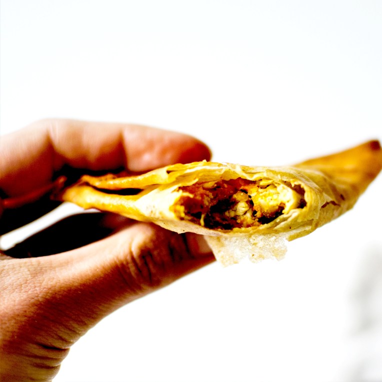 Samoussa patates douce poulet cacahuetes (2)